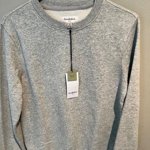Goodfellow&CO men’s grey crew neck sweatshirt size S